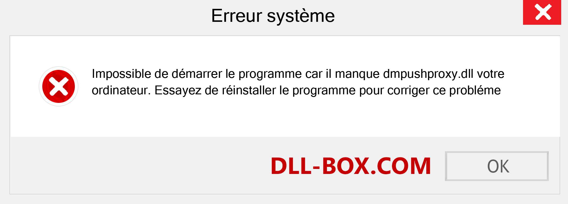 Le fichier dmpushproxy.dll est manquant ?. Télécharger pour Windows 7, 8, 10 - Correction de l'erreur manquante dmpushproxy dll sur Windows, photos, images